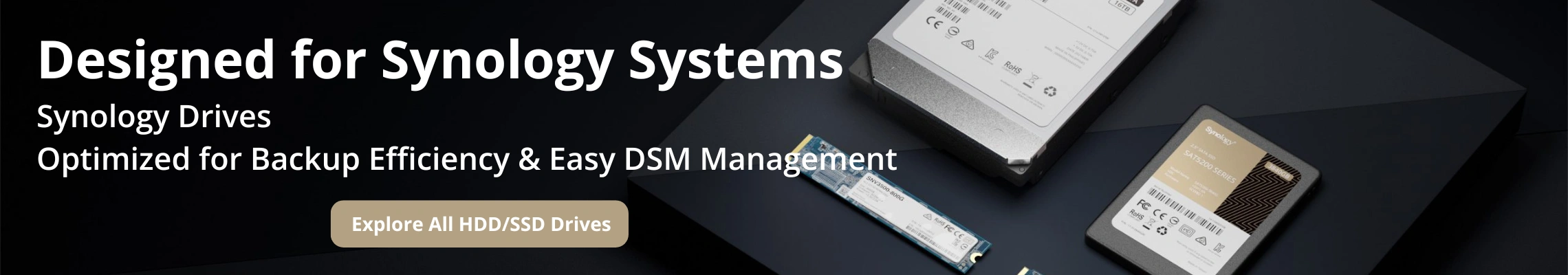 Synology with Exos Hard Drive Bundles